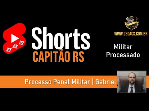 62.  Militar processado - Shorts Capitão - PPM - Gabriel