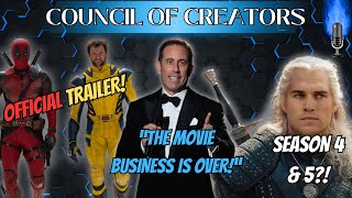 Deadpool & Wolverine Official Trailer, The Witcher Season 5?, & More! Council Of Creators!