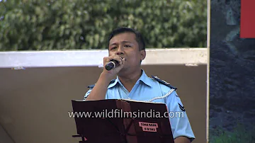 Har karam apna karenge presented by Indian Air Force Band