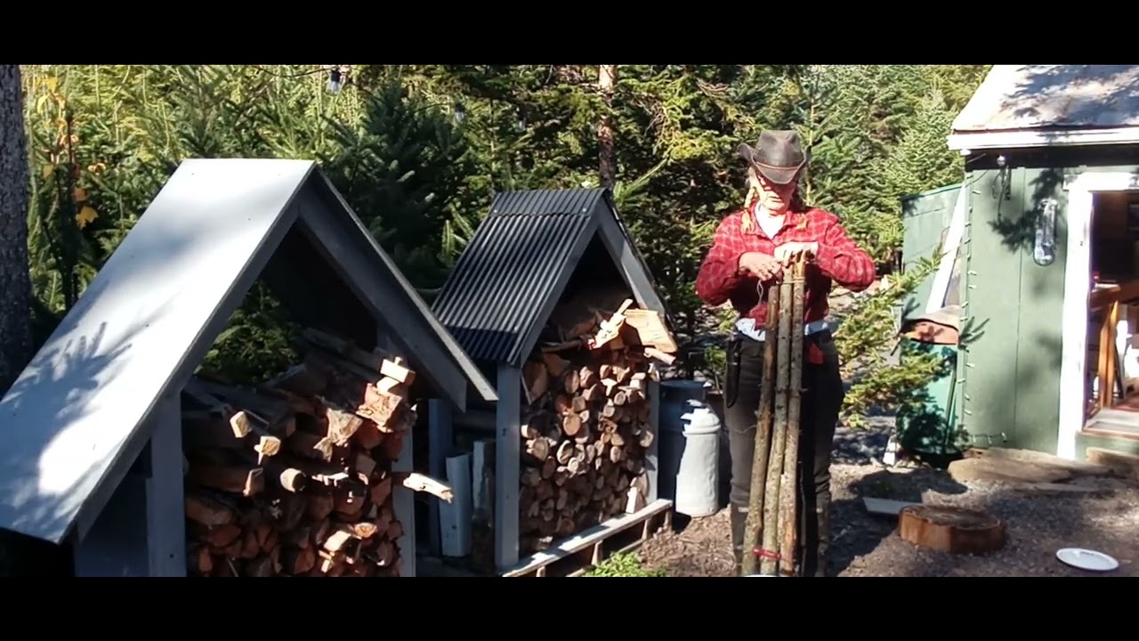 How To Make A Tripod Over Your Camp Fire