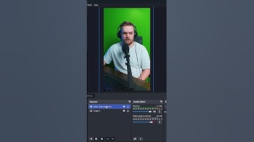 How To Use Greenscreen w/ OBS Tutorial #shorts