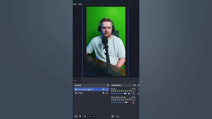 How To Use Greenscreen w/ OBS Tutorial #shorts