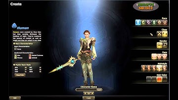 Lineage II - Goddess of Destruction Character Creation