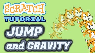 How to code JUMPING and GRAVITY | Make a sprite jump | Realistic game effect - Scratch 3.0 Tutorial screenshot 5