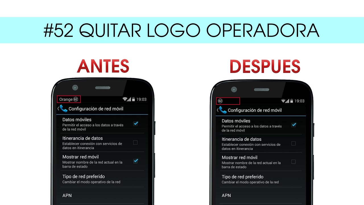 52 Motorola Moto G : Quitar Logo de la operadora - YouTube