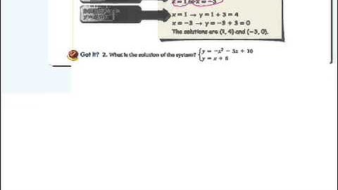 4-9 Quadratic Systems