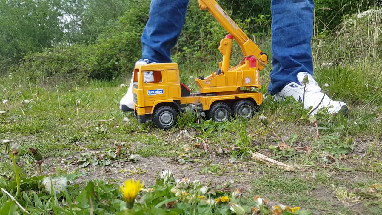 Crushing toy car YouTube