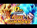 6th Anniversary Characters Live Summon!!-Dragon Ball Legends