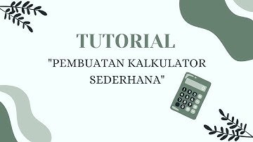 TUTORIA KALKULATOR SEDERHANA PADA GOOGLE COLAB MENGGUNAKAN BAHASA PEMROGRAMAN PHYTON....100% SIMPEL