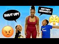 Telling Our MOM To SHUT UP To See Her Reaction! *Bad Prank Idea*