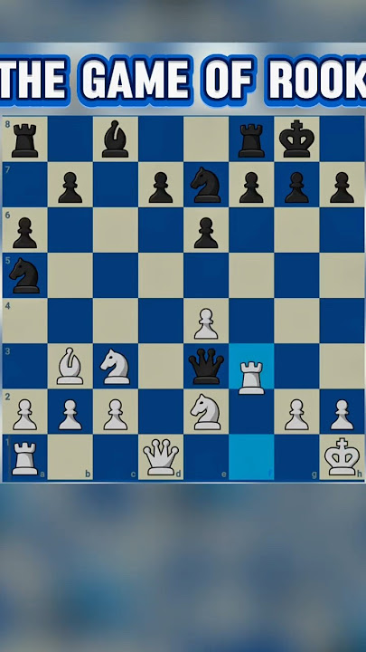 The Power of Rook on Chess Board #chess #chessstrategy #rook