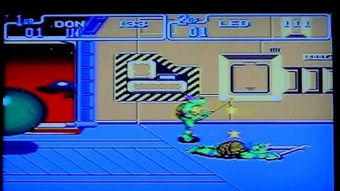 TMNT 4 Turtles in Time: 2100 Starbase, where no turtle has gone before