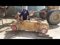 How to remove and install  CAT grader moter 160H wheel  tondom