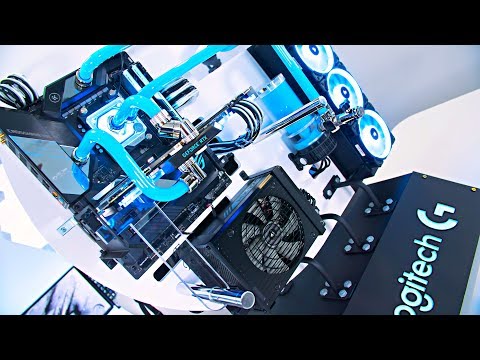 $4000 WATER COOLED Gaming PC Build From SCRATCH! - Time Lapse 2019