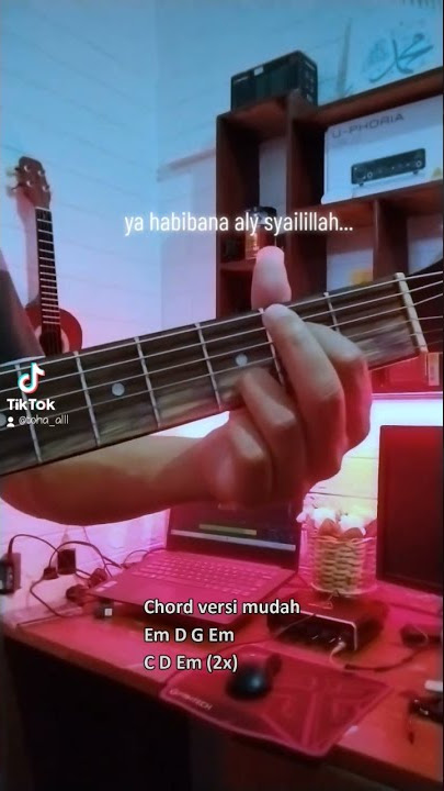 Ya Habibana Aly Guitar Cover (with chords)