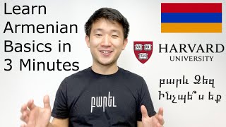 Learn Armenian (Basics in 3 Minutes)