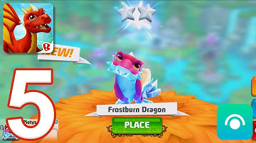 DragonVale World - Gameplay Walkthrough Part 5 - Level 12-13 (iOS, Android)