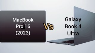 MacBook Pro 16 (2023) va Galaxy Book 4 Ultra