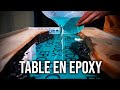 Jai fabriqu une rivertable  diy  table en rsine epoxy  bois