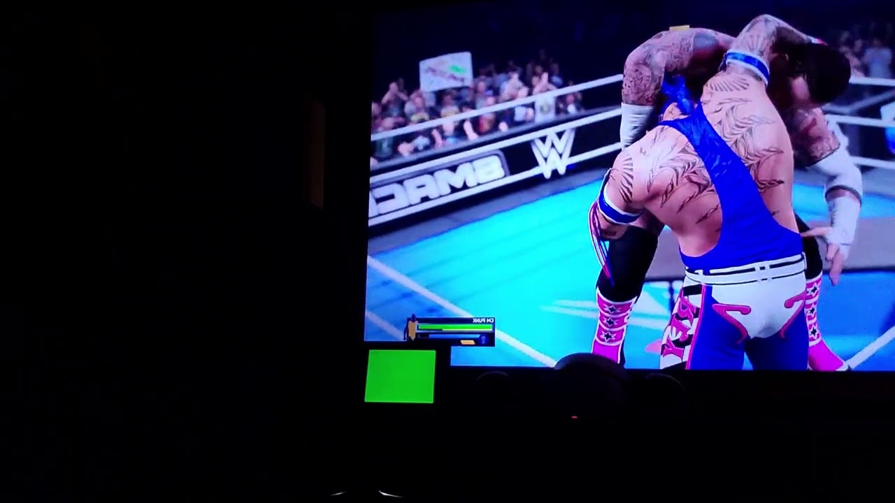 Wwe 2k25 cm punk vs Rey mysterio for the wwe belt