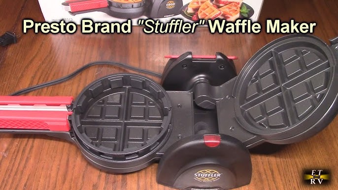 Presto 03512 Stuffler Stuffed Waffle Maker, Belgian, Large - Dutch Goat