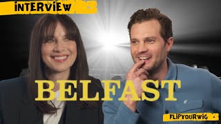 CAITRIONA BALFE & JAMIE DORNAN CHAT 'BELFAST' & IF THEY WATCH EACH OTHERS WORK LOL