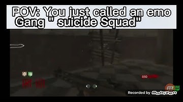Pov: You just called an emo gang "The suicide Squad"
