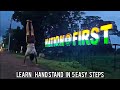 LEARN HANDSTAND with this 1minute video || How to do Handstand