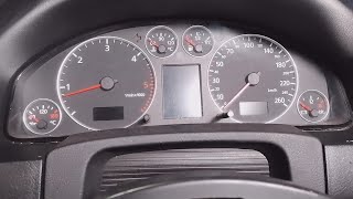 How to remove or replace AUDI A6 C5 Cluster