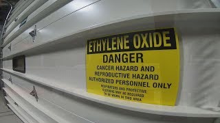Exclusive tour of a controversial sterilization plant shows process of cancer causing gas release