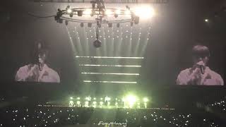 180901 WANNA ONE - LEAN ON ME Minhyun, Sungwoon, Jisung Forever and a Day (with Monitor)