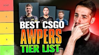 KENNYS' BEST CS:GO AWPERS TIER LIST