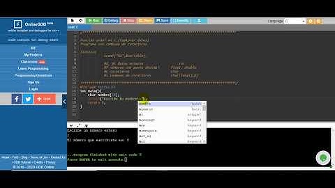 Scanf para cadena de caracteres