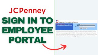 How to Sign in to JCpenny Employee Portal | JCPenney Associate Kiosk Login
