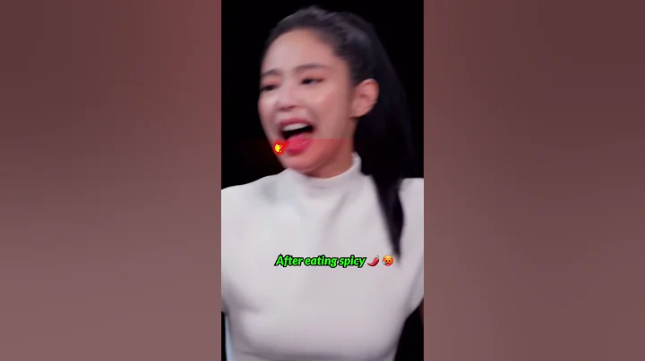 jennie cry after eating spicy food 🌶️🥵  #blackpink  #jennie