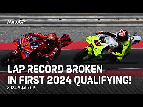 The record-breaking last 5 minutes of #MotoGP Q2 | 2024 #QatarGP