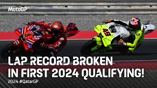 The record-breaking last 5 minutes of #MotoGP Q2 2024 #QatarGP