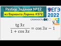 Разбор Задачи №12 из Варианта Ларина №372