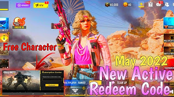 May 2022 New Redeem Code| Redemption Code COD Mobile | CODM Codes