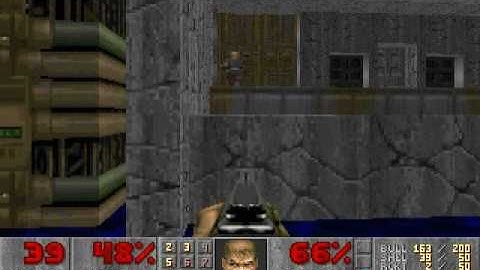Doom 2 (PC DOS) - Map02 (Underhalls)