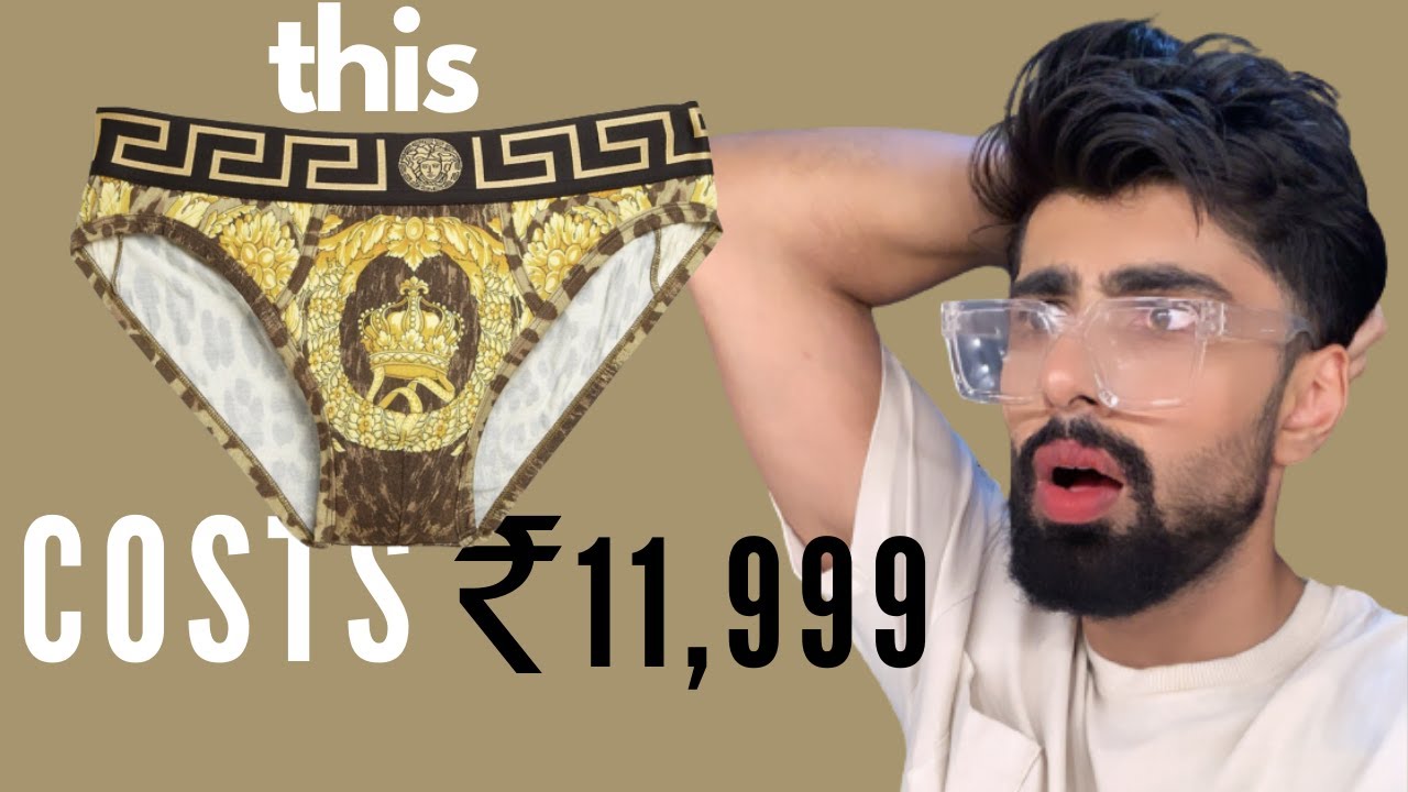 Tried MOST EXPENSIVE UNDERWEAR FOR MEN 😵