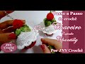 Chaveiro Cupcake de crochê Chantilly por JNY Crochê