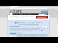 Cómo usar Zotero versión 5.0 y anteriores. La Cartilla