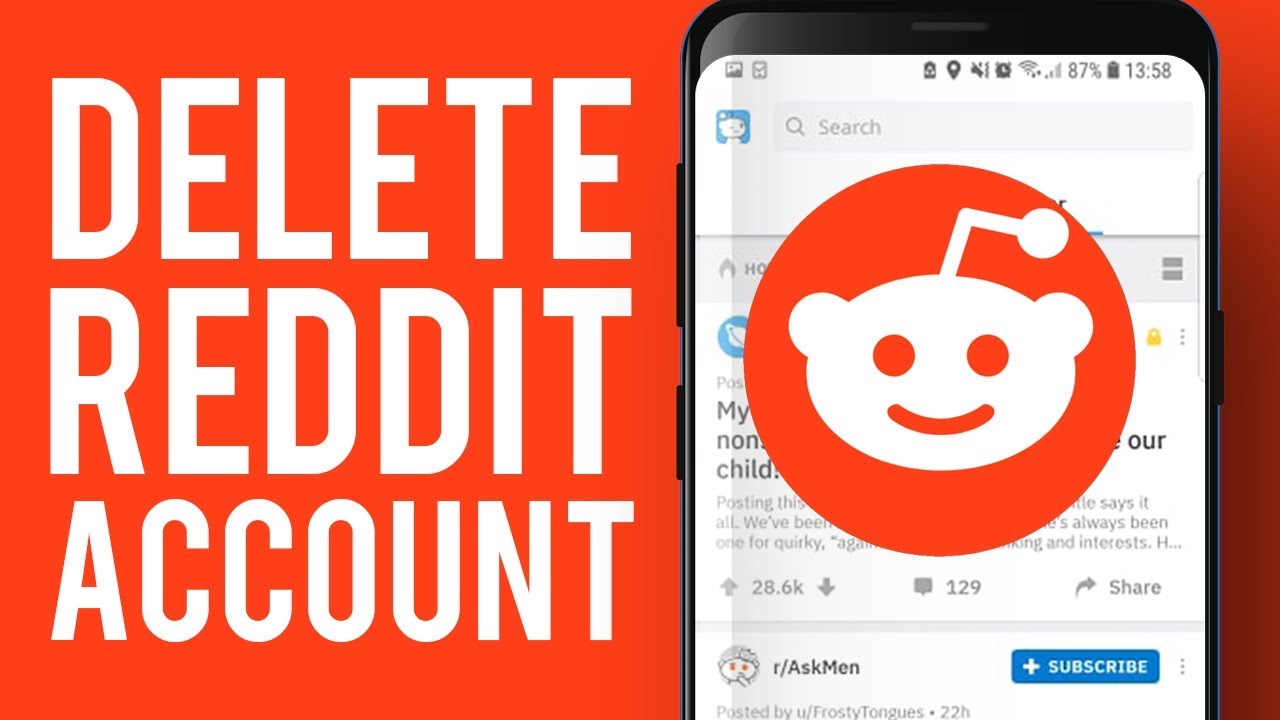 How To Delete Reddit Account on Mobile  Delete Reddit Account on Mobile  Easily!