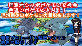 【ポケモン剣盾】理想ポケモン交換会（BDSP発売記念！理想個体大量配布します！！）【オシャボフカマル、プロトーガ】#ポケモン　#ポケモン剣盾　#オシャボ交換会