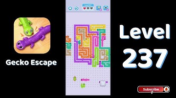 Gecko Escape Level 237 Walkthrough 🦎 | Puzzle Game Solutions & Tips | SolutionGuruji