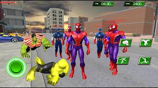 SPIDER-MAN ARMY ATTACKS! 😱 HULK & CAPTAIN AMERICA FIGHT BACK! - Epic Superhero Simulator GamePlay screenshot 1