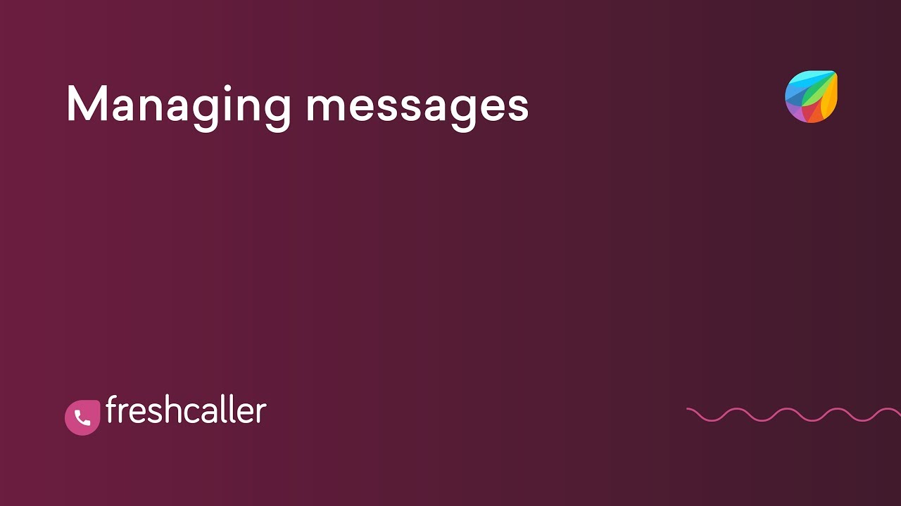 Managing Messages