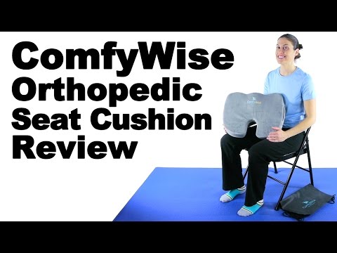 Aylio Orthopedic Coccyx Donut Seat Cushion Review - Ask Doctor Jo 