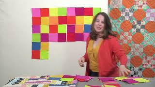 Learn about controlled scrappy quilting on Fresh Quilting with Catherine Cureton. (309-1)